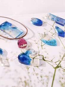 Clear UV Resin Kit - 100g/200g/300g Sizes, High-Gloss Epoxy For Jewelry Making, Casting & Coating, DIY Crafts & Art Supplies, Resin, Crafts