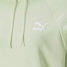 Puma 簡約休閒針織連帽長袖套頭衫 - 薄荷綠 - 查看 4