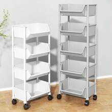 Decoração de moda portátil para casa Prateleiras de carrinho de vários andares Prateleiras removíveis Brinquedos infantis Lanches Estante de livros Quarto Prateleiras bagunçadas Canto da cozinha Banheiro Prateleiras da sala de estar Organizador de família Presente Prateleiras removíveis Prateleiras de quarto Lanches de vários andares Estante de livros Escritório Mesa Prateleiras bagunçadas Canto da cozinha Armários de slot Banheiro Sala de estar Presente Gerente de armazenamento Prateleiras de vários andares