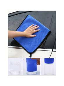 Microfiber Cleaning Towel Car Wash Thicken Soft Drying Cloth Car Body Washing Towels Double Layer Clean Rags 30/40/60cm