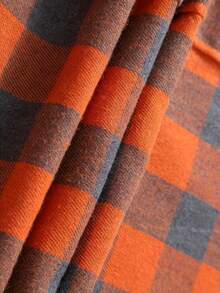 Men Flannel Hoodie Shirts Long Sleeve Casual Plaid Jackets