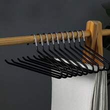 50/20/10/5 Stück platzsparende Hosenaufhänger, offene metallene Hosenaufhänger, rutschfeste Jeans-Aufhänger für Damen und Herren, Kleiderschrank Organizer für Kleidung, Leggings, Hosen, Krawatten, ideales Geschenk