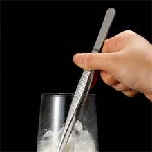 1pc Stainless Steel Thickened Food Clip, Hand-Grabbing Cake Barbecue Steak, Hotel Kitchen Tool Baking Frying Clip