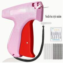 1 pieza Grapadora de ropa micro para puntada fina, pistola de etiquetas para ropa, mini grapadora de costura para acolchado y bajo rápido