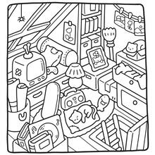 Comfortable Corner | Educational & Stress Relief | Adult Coloring Book | Includes 24 Pages Of Wardrobe, Outdoor Scenery And More | Intricate Patterns, Clear Lines. Suitable For Stationery, School Supplies, Great Gift For Girls, Valentine's Day, New Year - Cozy Corner - View 9