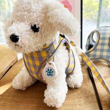 Fully Enclosed Dog Leash, Summer Vest Style Pet Harness, Breathable Dog Leash For Medium & Small Breeds, Corgi, Poodle, Outdoor Use