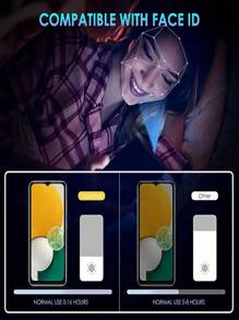 2 piezas de película de vidrio templado antiespia, a prueba de explosiones, resistente a los arañazos, protector de pantalla de privacidad compatible con Samsung Galaxy S25 Ultra A16 A26 A36 A06 A56 A55 con dureza 9H, a prueba de choques y caídas, accesorio de teléfono ideal como regalo de cumpleaños para familia y amigos