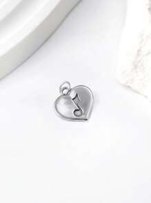 1pc Simple And Unique 925 Sterling Silver Joyful Melody Charm DIY Pendant Delicate Jewelry Gift For Women Or Men