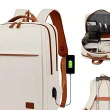 Oxford Material School Notebook Backpack - 藍色 - 查看 2