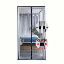 Easy Install Magnetic Screen Door - Prevents Insect Invasion, Draws In Fresh Air | Self-Sealing, Heavy Duty Mesh Curtain Suitable For All Seasons | Perfect For Bedroom And Home Decor, Hands-Free, Partitions