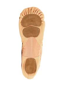 Daydance Scarpe da ballo/ballerina per donne, sneaker, scarpe da ballerina per adulti, con suola morbida ed elasticizzata - Castano - Visualizzare 9