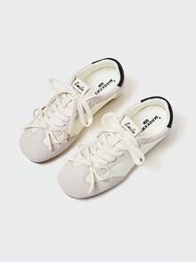 MASKERT 女士多功能时尚休闲鞋平底鞋休闲鞋日常搭配休闲鞋 - 白色 - 查看 2