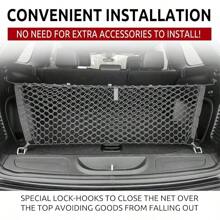 Envelope Style Trunk Mesh Cargo Net - For  Grand Cherokee 2011-2025 Car Accessories - Premium Trunk Organizers And Storage - SUV Truck Cargo Nets - Vehicle Carrier Organizer For Cherokee WK