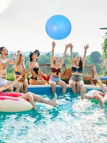 1pc Water Balloons, Giant Beach Balls, Jelly Balloons, Adult Garden Outdoor Swimming Pool Accessories, Reusable, Stress Relieving, Outdoor Games, Summer Swimming Pool Baths, Backyard Entertainment Party Supplies, Encouraging Sports Activities And Social Interaction, Beach Essentials, Pool Float
