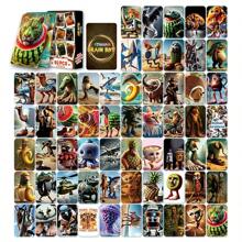 pokemon 92PCS Italian Brainrot Animals‌ TungTungTung Sahur, Tung Tung Sahur Card, Tralalero Tralala, Lirili Larlla, Bombardiro Ctocodilo, Boneca Ambalam, Brr Brr Patapim, Suitable For Party Games, Card Collection, Party Gifts, Themed Party Games, Birthday Gifts