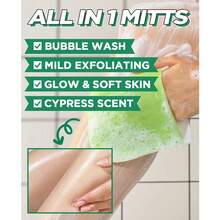 1片装身体去角质化妆棉，有强力型/普通型可选，温和去角质并深层滋润肌肤，每盒8片（可选单片包装） - 彩色 - 查看 8