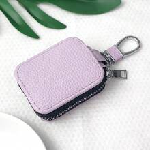 2.6 Inch X 2 Inch X 0.9 Inch Leather Earphone Carrying Case, Compatible With AirPods Pro3, AirPods/2/3/4/Pro/Pro2