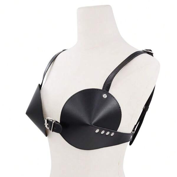 Sexy Lingerie,Adult Sexy Dressing Costume Leather Lingerie Bra