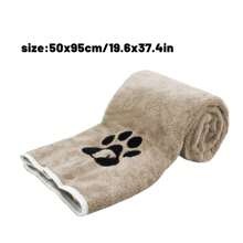 1 confezione di asciugamani ultra-fini in fibra per cani, 50x95cm, super assorbenti e morbidi, asciugamano per toelettatura di animali domestici, adatto per cani grandi, medi o piccoli come prodotti perfetti per doccia e bagno per cani