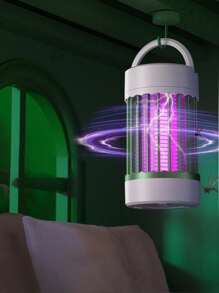 1 Stück Elektrische Mückenvernichterlampe, USB betriebenes Innen- und Außen-Mückenabwehrungslicht, tragbare Mückenfalle für Zuhause mit Photokatalysator