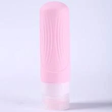 1pc Silicone Travel Refillable Bottle, Portable 90ml Containers For Shampoo, Body Wash, Lotion