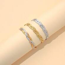 JOJELOO 1 Stück handgefertigtes Titanstahl-Armband, modisch & personalisiert, geeignet für Frauen zum Tragen auf Partys oder Hochzeiten