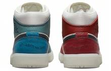 Zapatillas de mujer Air Jordan 1 Mid "Anti Gravity Machines" Blancas Oscuro-Pony Saturno-Oro Redstone DM9601-200 - Multicolor - Ver 5