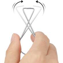 New  Packs Ceiling Hook Clips Ceiling Tile Hooks T-Bar Clips Drop Ceiling Clips For Office, Classroom, Home And Wedding Dration, Hanging Sign From Suspended Tile/Grid/Drop Ceilings - 100 - View 4