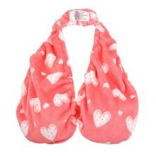 Women's Multi-Purpose Absorbent Towel Bra - Dual-Sided Plush Coral Fleece,Convenient And Absorbent Breathable Towel Bra,Suitable For Beach, Sports, Indoor Daily Wear And Feeding - 粉色 - 查看 1