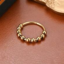 1pc Ten Beads Spinning Stress Relieving Anxiety Rings For Couples