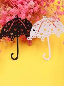 1 Pack Umbrella Style Metal Cutting Knife Mold Scrapbook Cutting Mold Suitable For Paper Card Making, DIY Production, Holiday Card Album Making, Craft Decorations