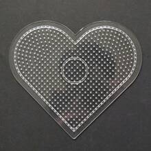 5mm Perler Bead Fuse Beads Board, Large Square Pegboard And Small Square Pegboards, Fuse Beads Nail Board Kit, Ironing Beads Board, Plastic Fuse Beads Transparent Nail Board Kit, DIY Template, Jewelry Making, Crafts Accessories