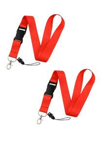 1pc Cute Synthetic Fiber Lanyard, Suitable For Work ID Badge Holder, Student Card Case, Can Be Used As A For Daily Use, Suitable For All Seasons Car Accessories Bag Charm School Goth Y2k Halloween Accessories Teachers Day Christmas Gift Ideas Bag Accessories Lanyards With Id Holder Car Accessories Bag Charms Car Friend Sister - Multicolor - View 14