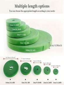 Reusable Plant Support Tape, Small Garden Magic Tape, Plant Tape Binding Plant Fixed Tree Branch Tape Lacing , Garden Flower Plants Supplies,Home Garden Balcony Gardening Beauty Planting Supplies, Planters & Container Accessories