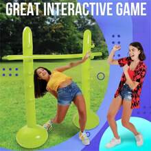 1 pieza Juego de Limbo inflable portátil - Kit de juego de Limbo inflable de PVC - Poste bajo portátil, adecuado para cumpleaños, bodas, despedidas de soltero y celebraciones en general - Diversión y poste de Limbo para fiestas de Año Nuevo, Día de San Valentín, Día de la Independencia