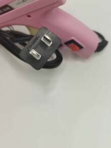 1 pieza Pistola de pegamento termofusible estándar - Tamaño compacto de mano, barras de pegamento termofusible de alta viscosidad para manualidades, DIY y uso doméstico