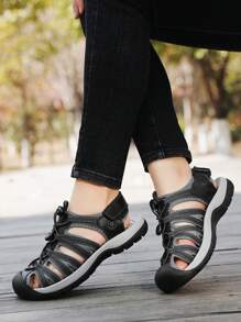 Sandalias de verano para mujer, sandalias cómodas 2025 Nuevos tenis de diseñador, sandalias ligeras para uso al aire libre para mujer en la playa