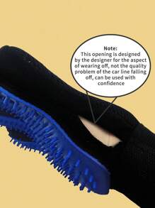 Pet Deshedding Glove, Cat Grooming Glove, Cat Hair Remover, Pet Massage Glove, Cat Bathing & Grooming Glove, Gentle Deshedding Brush, Suitable For Dogs And Cats - Massage Stimulates Circulation - Easy To Use And Clean - Multicolor - View 9