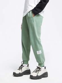 Annil Children's Clothing: Full-Waist Knitted Long Pants For Boys And Adults In Autumn