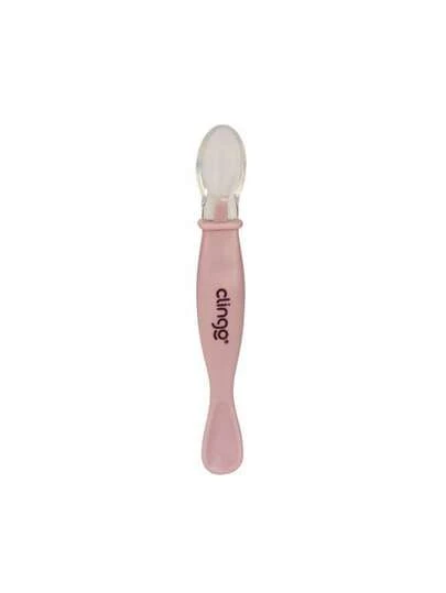 Colher ponta dupla colors para Bebê Silicone Macio, 2 Pontas Funcionais, Ideal para Introdução