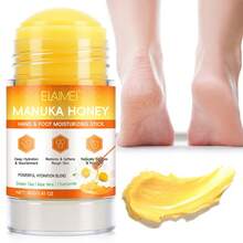1pc Manuka Honey/60% Urea Hand & Foot Moisturizing Care Stick, Deep Hydration, Prevent Cracking, Soft Skin, Suitable For Men & Women, 40g - Yellow - View 1