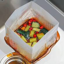 30/60/90pcs Garbage Bags, Sturdy & Disposable Multi-Functional Kitchen Drain Bags, Made Of PE Material, Food Waste Collection Bags, Filter Dirty Water, Collect Residue