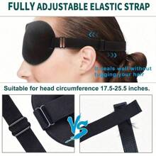 2pcs Ultra Soft 3D Sleep Eye Mask, Blackout, Blindfold Sleeping Eye Mask, Smooth Eye Mask For Sleeping, Sleep Aid Eye Mask, Travel Sleep Eye Mask, Student Nap Eye Mask - Perfect For Travel And Napping ,Mother's Day,Gift For Mom