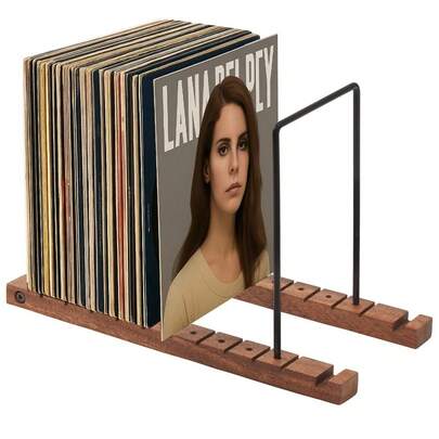 Record Storage Holder 50 Album Holder Display Stand Metal Display Rack For Albums