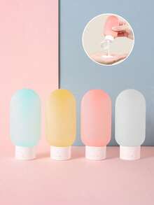 六合一旅行可再填充瓶套装、喷雾器、乳液、洗发水、沐浴露管容器、化妆品液体容器、便携式工具、洗漱包、化妆包、沙滩包、学校用品、旅行必需品、女士、宿舍、浴室、露营配件、男女迷你香水