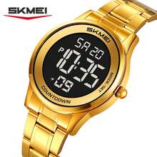 Skmei 时美2425男士圆形表盘运动数字手表新款时尚奢华数字LED显示屏带闹钟厂家直销 - 黑機 - 查看 14