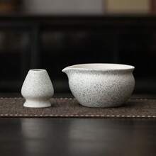 2PCS Japanese Style Ceramic Eagle Beak Dual Color Tea Bowls Set, High Temperature Fired, Easy To Clean Glazed Surface, Carefully Crafted, Anti-Slip & Elegant, Exquisite Gift Box Suitable For Birthday & Holiday Gifts, Suitable For Home, Office, Outdoor Camping Etc., Tea Whisk, Upright Tea Spoon, Teacup Holder, Song Dynasty Tea Utensil