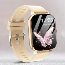 LOMAXFR Smart Watch, Custom Wallpaper, Multiple Sports Modes, Sports Tracking, Wireless Calling/Dialing, SMS Reminder, Call Reminder And Rejection, Weather Forecast, Unisex, Suitable For IOS/Android, Holiday Gift, Birthday Gift.