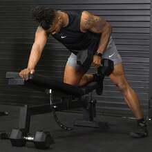 Titan Fitness 60 LB Pair Free Weights, Black Rubber Coated Hex Dumbbell - 1 - Xem 5