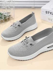 Neue Design Lässig Schuhe für Frauen, bequemer Weite Zehenbox geeignet für mittelalterliche und ältere Mütter